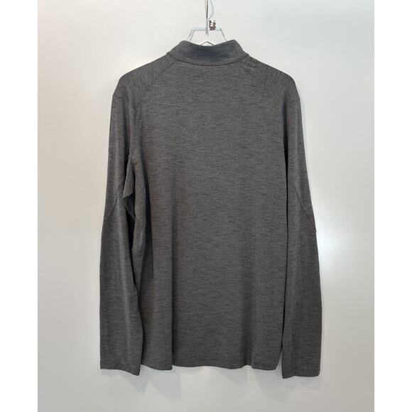 Lululemon Gray Surge Warm Half Zip Pullover Mens Size XL (1922) - Picture 4 of 5